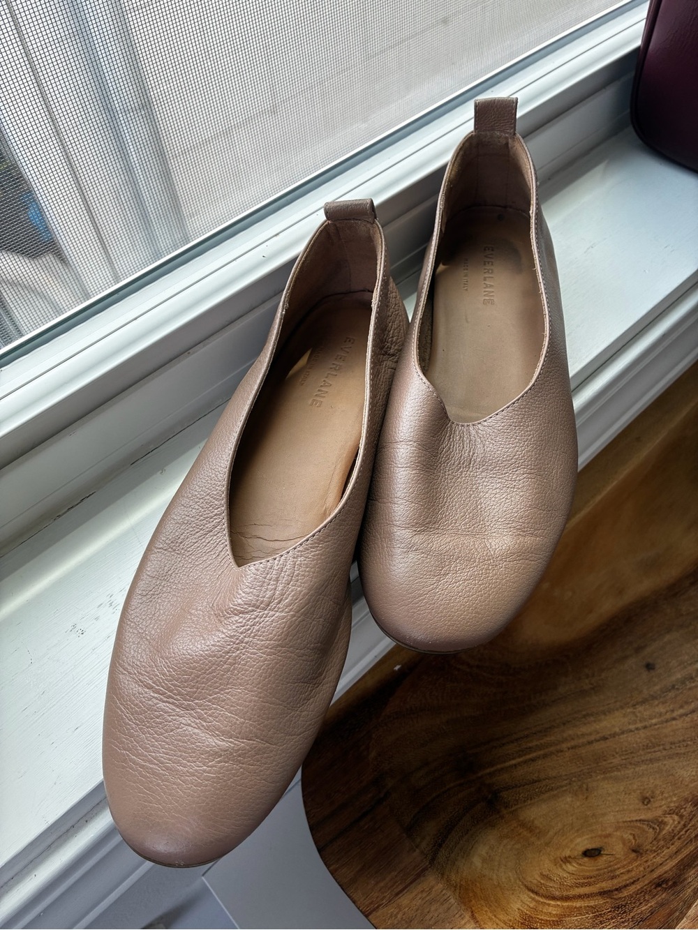 Everlane Day Glove Flats in Taupe sz7.5 - Picture 5 of 6
